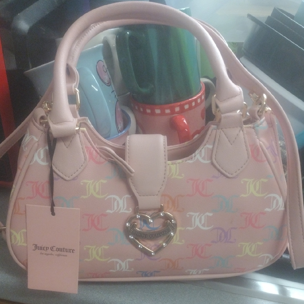 Juicy Couture Pink Multicolor Women's Bag